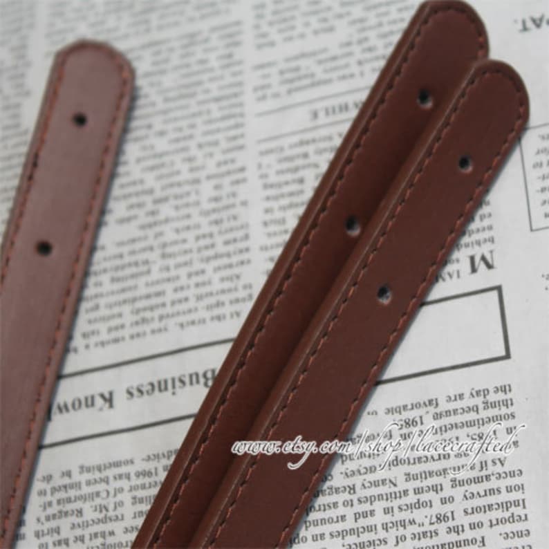 1 Pair PU Leather Bag Strap Material 0.7inch Thick Leather Etsy