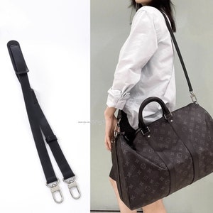 Louis Vuitton Keepall Shoulder Strap My Monogram Dark brown Cloth  ref.101180 - Joli Closet