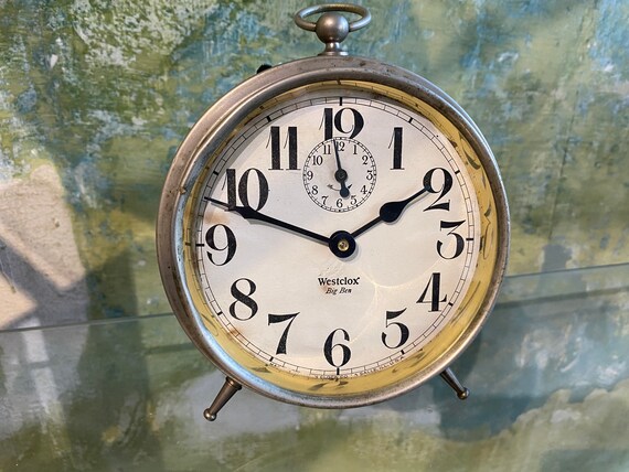 Antique Westclox Big Ben Alarm Clock Nickel - Etsy