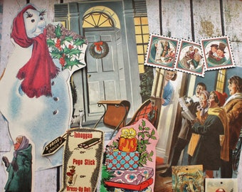 30 Mixed Christmas themed Ephemera pieces,