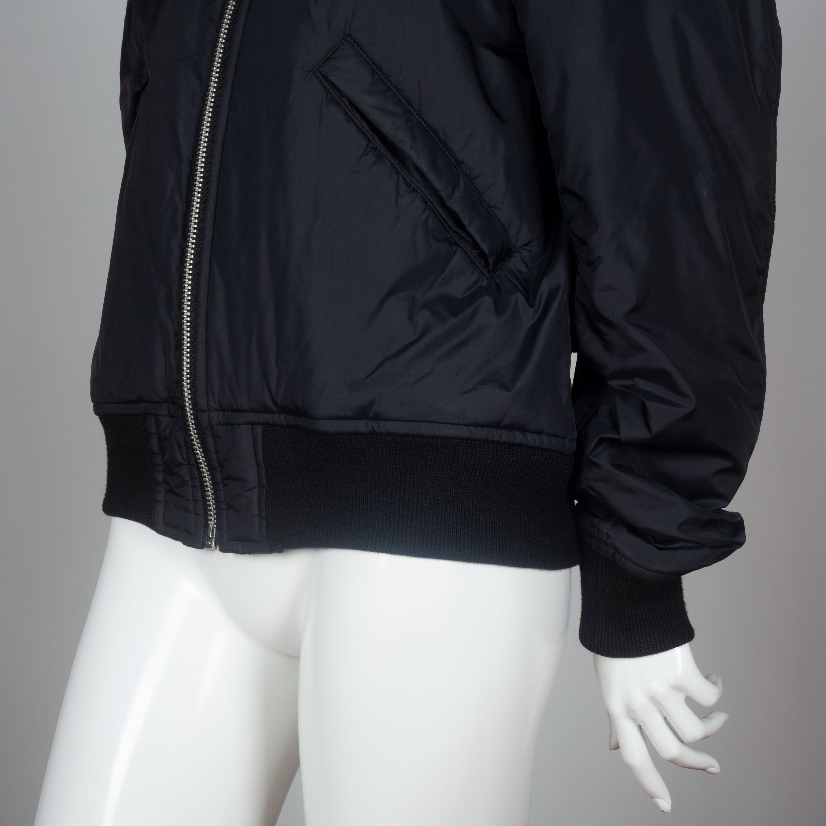 Black Comme Des Garçons Bomber Jacket - Etsy