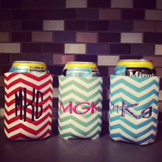 Items similar to Personalized Koozies on Etsy