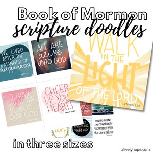 Buch Mormon druckbare Schrift Bündel komm Folge mir 2024