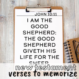 Come Follow Me New Testament Memorization Pack 2024