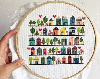 Spread Love Cross Stitch Kit
