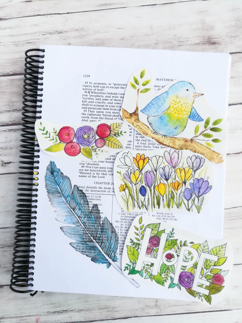 Downloadable Spring Easter Watercolor Kit Scripture Journal - Etsy