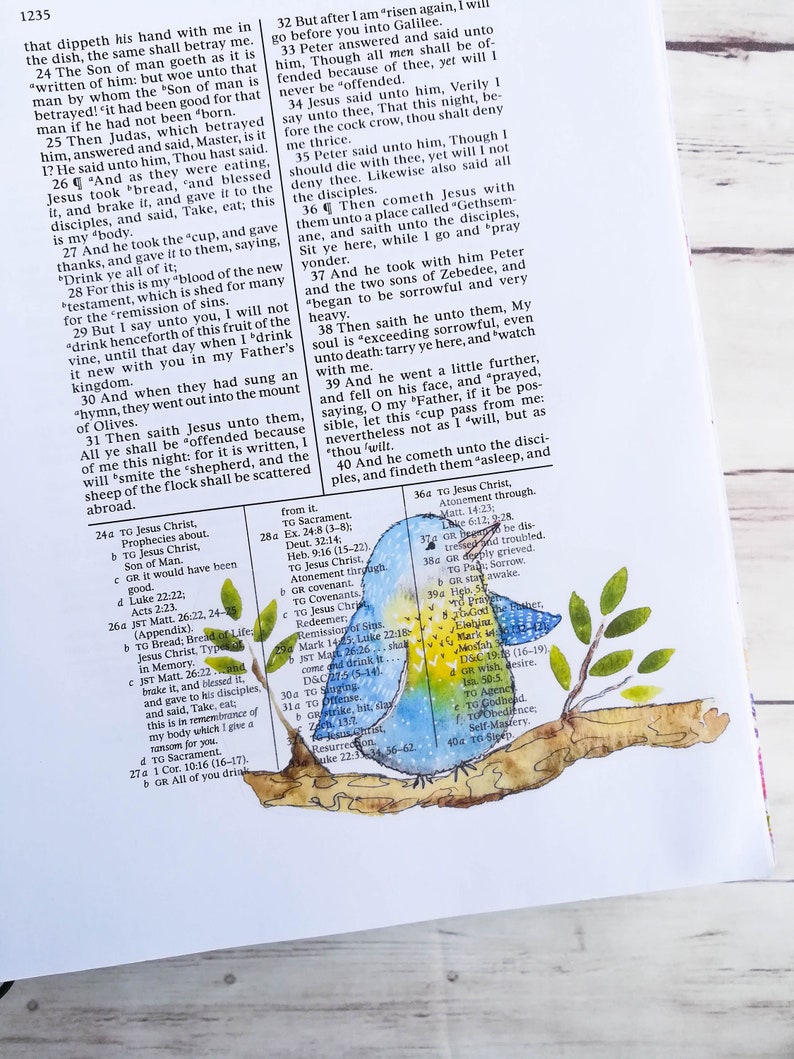 Downloadable Spring Easter Watercolor Kit Scripture Journal - Etsy