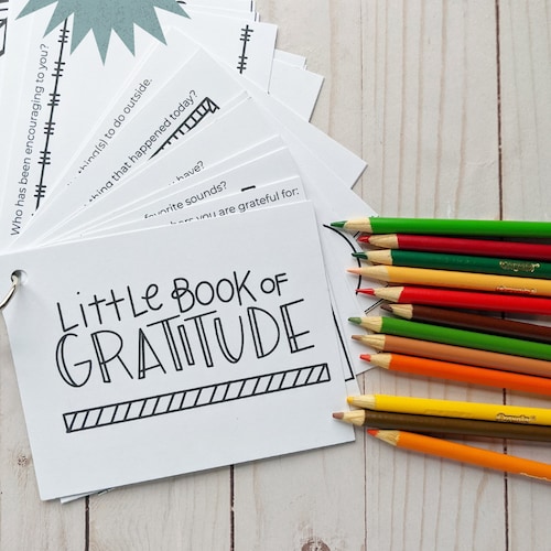 5 Kids Gratitude Printables Kids Gratitude Journal Gratitude - Etsy