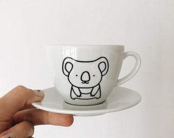 Koala/ Coffee cup