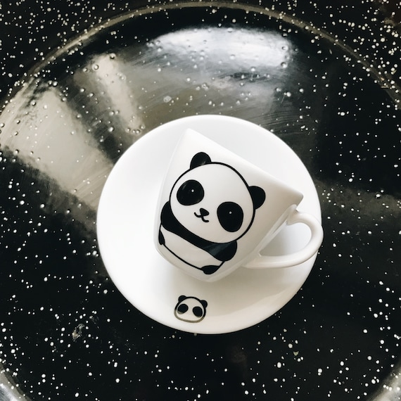 PANDA espresso cup Drinkware Tea Cups & Sets