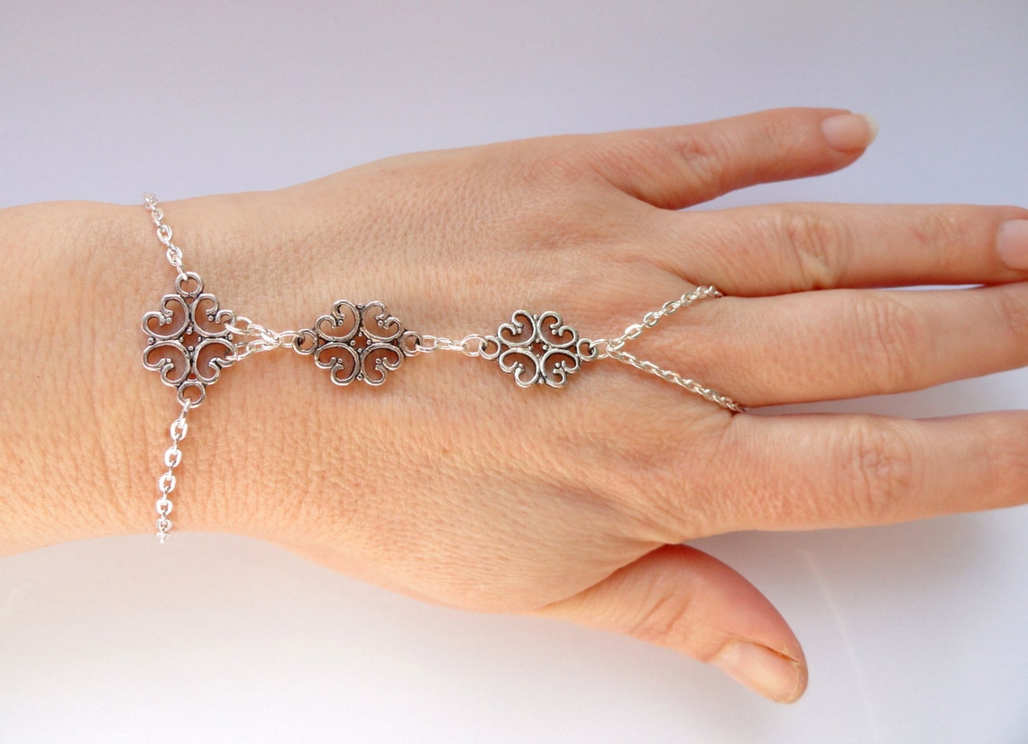 Anello bracciale con decorazione a cuore, regalo per San Valentino
