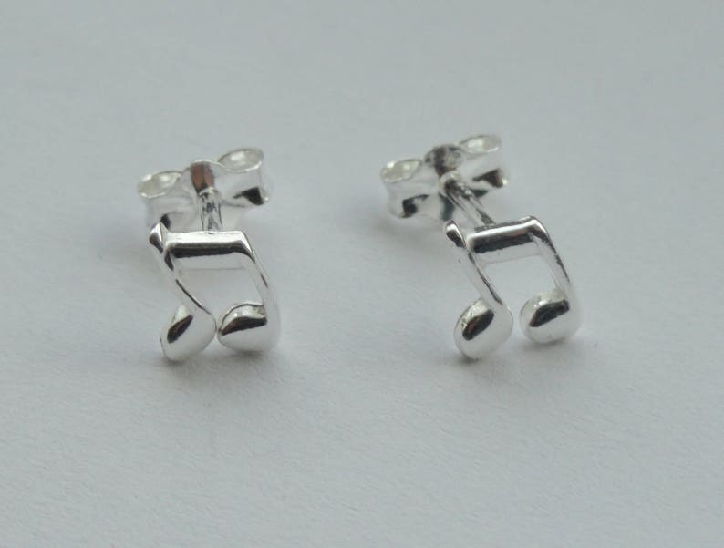 Silver Music Note Earrings Online Sale, UP TO 51% OFF | www 