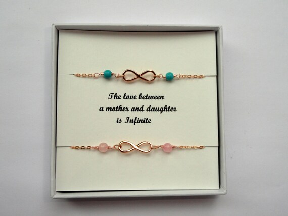 Mother daughter discount infinity bracelets