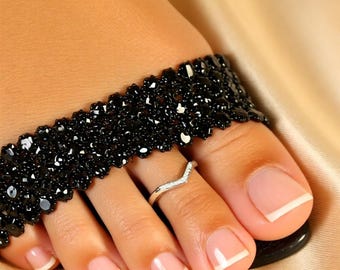 Verstelbare teen / knokkel / pinkring van zilver