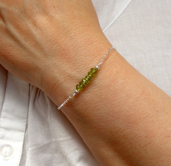 Buy REBUY Green Gemstone Peridot Bracelet (for Men and Women) Online at  Best Prices in India - JioMart.