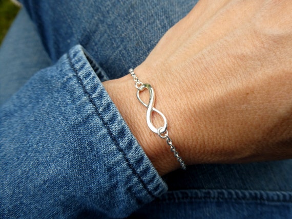 Silver Celtic Knot Bracelet, Celtic Infinity Knot, Sterling Silver –  SilverfireUK