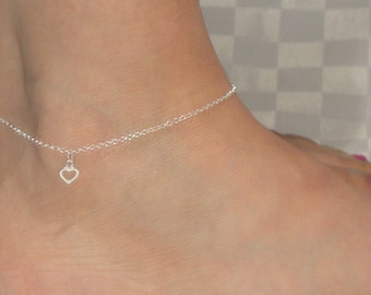 KnSam Ankle Bracelets Women Silver Dolphin Heart Anklet Chain 24Cm Chain Anklet KnSam Ankle Bracelets Women Silver Dolphin Heart Anklet Chain 24Cm Chain Anklet