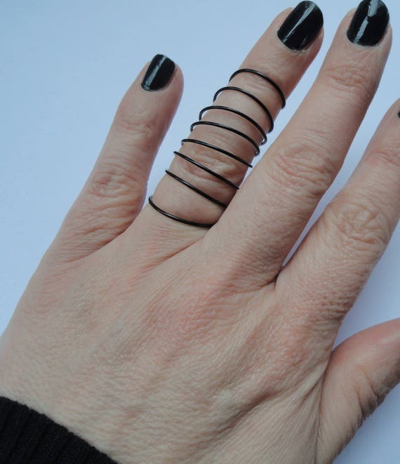 Black wire ring deals