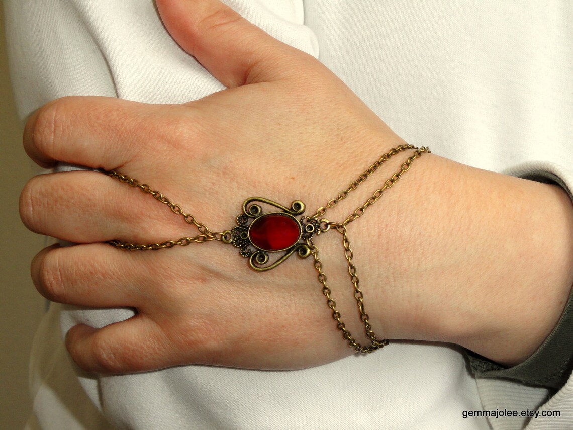 Slave Bracelet Carnelian Slave Bracelet Finger Bracelet Etsy