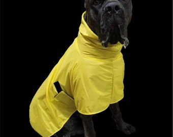 Dog Raincoat Fleece Lined