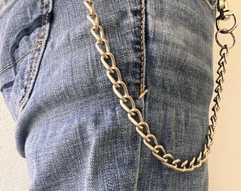 Steel Wallet Chain for Pants: Heavy Duty Industrial or Regular