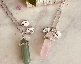 Bff Necklaces Best Crystal Necklace Forever Best Friends Necklace - Main Image