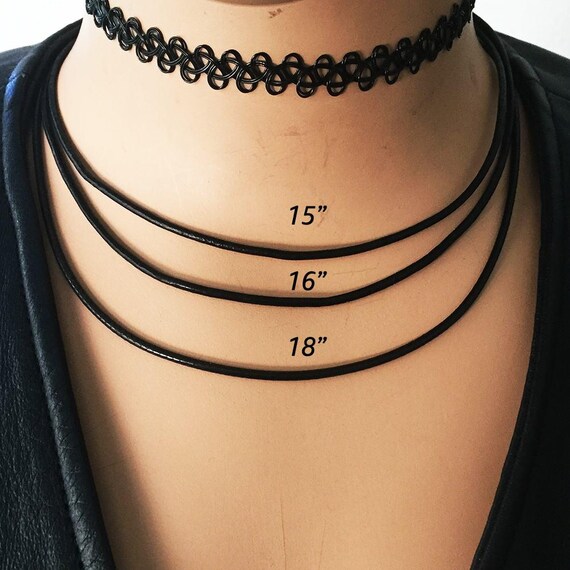Mermaid Necklace Mermaid Necklaces Mermaid Choker on Black Cord