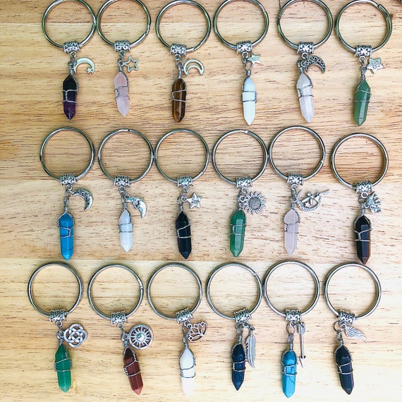 Lot of 2 Boy Girl Mom Dad Parent Keychain Key Chain Ring Fob VARIOUS CHARMS