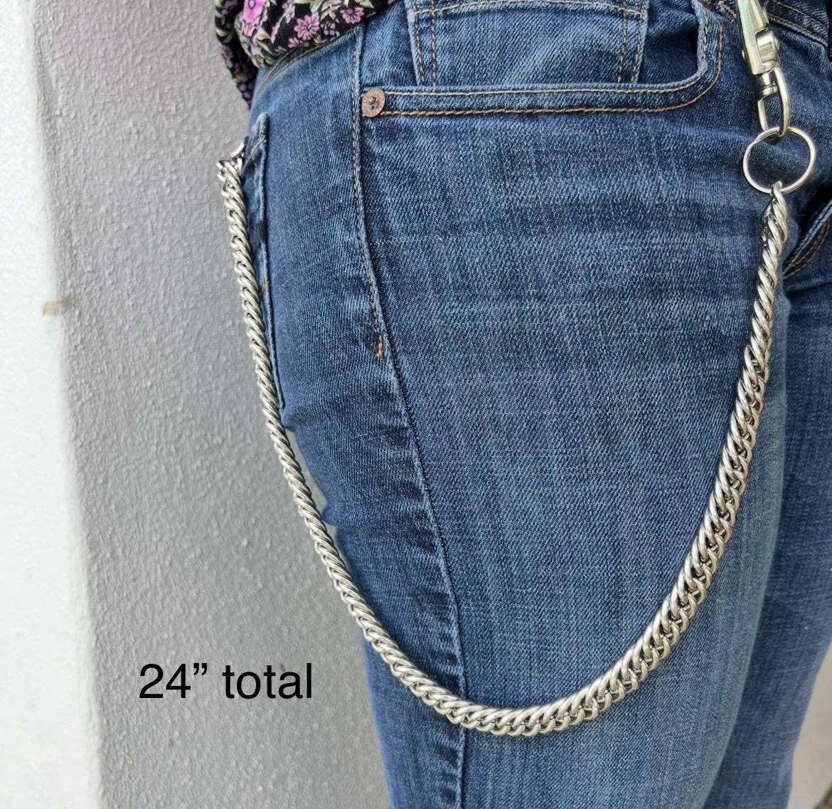激安！特価品 Double Chain, Wallet Steel Link Length Pick You Chain, Key 小物