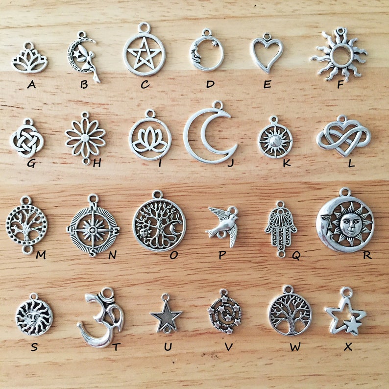 Crystal Necklace/ Crystal Charm Necklace/ Wire Wrapped Crystal Etsy