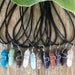 Crystal Necklace, Wire Wrapped Crystal Necklace, Healing Crystal 