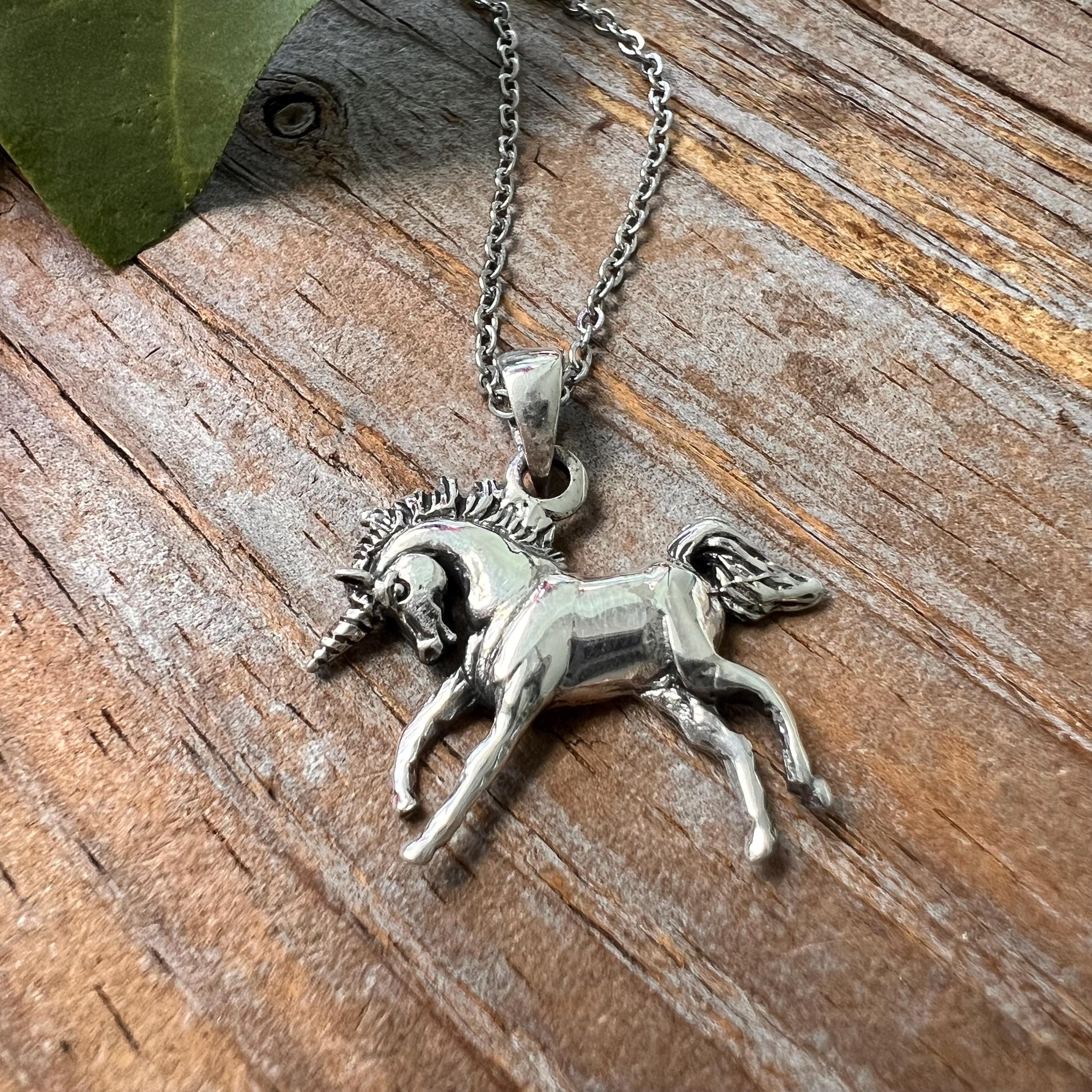 925 Unicorn Necklace - Etsy 925 Unicorn Necklace - Etsy