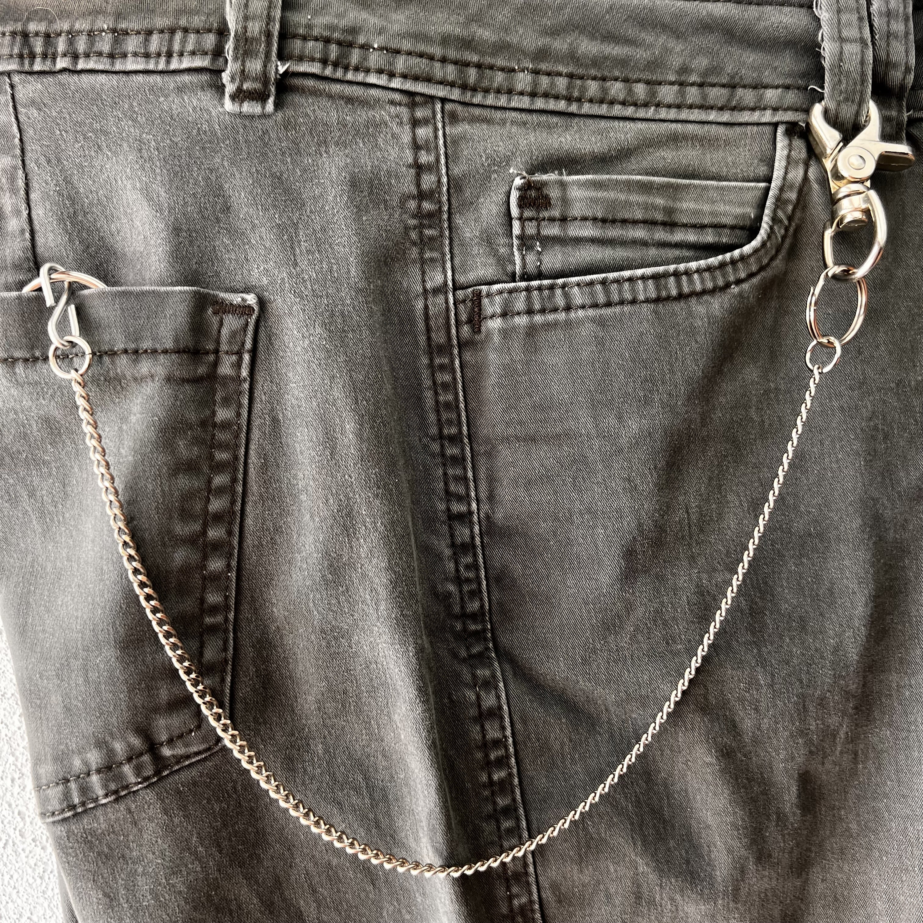 Thin Stainless Steel Wallet Chain - Etsy