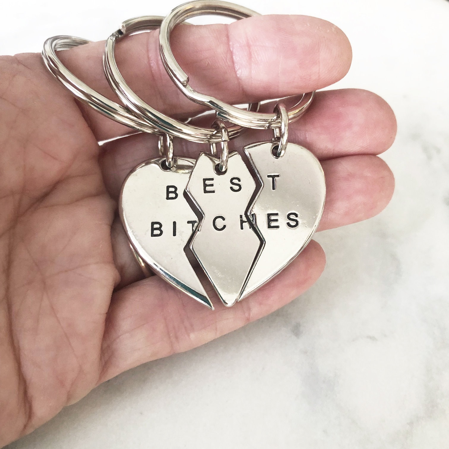 Best bitches keychain