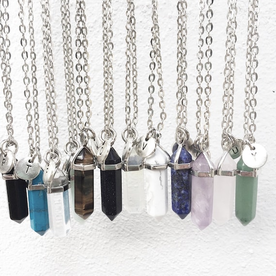 necklace with precious stones