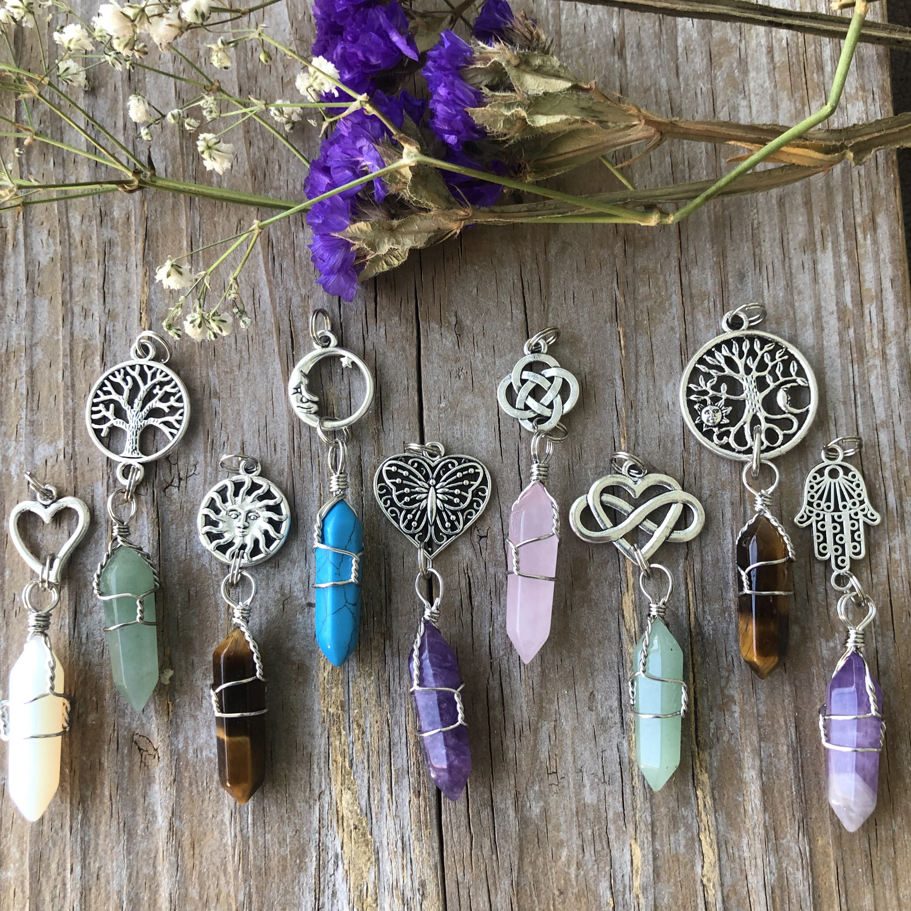 Crystal Fae Charms Fairy Charms Keychains Mirror Charms 