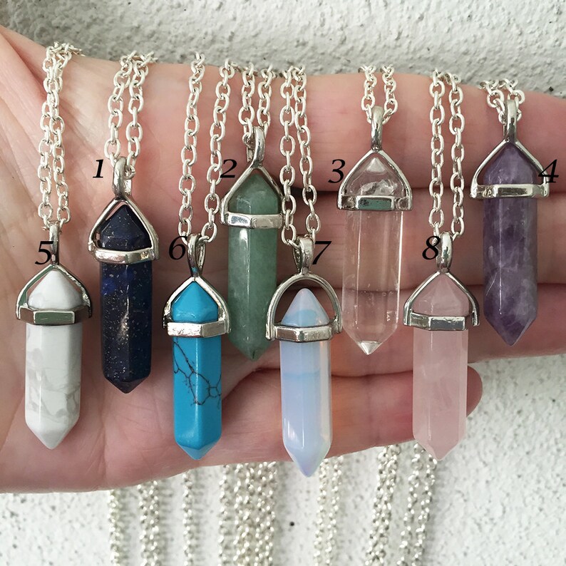 Pair of Best Friends Heart Necklaces Best Friends Forever Crystal Friends Necklaces Pick Crystal 2 Crystal Best Friends BFF Necklaces