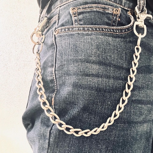 Steel Wallet Chain for Pants: Heavy Duty Industrial or Regular