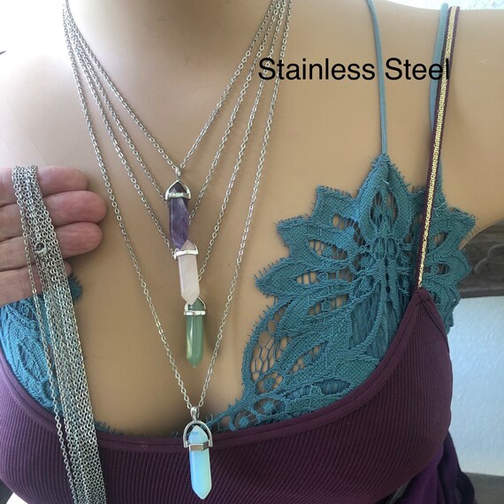 Eye of on sale horus crystal necklace