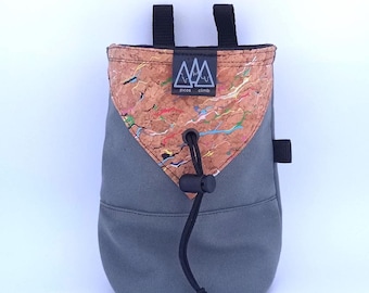Rock climbing chalk bag