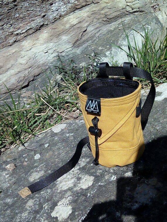 Mustard Climbing Chalk Bag Rock Climbing Bag Strong Chalk 
