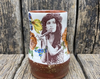 Amy Winehouse Ceramic Wine Cup