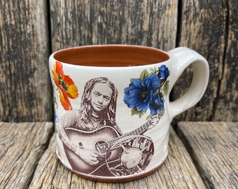 Billy Strings Handmade Ceramic Coffee Mug