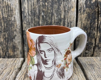 Billie Eilish Handmade Ceramic Coffee Mug