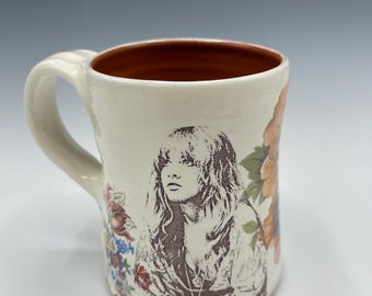 Stevie Nicks Handmade Ceramic Mug