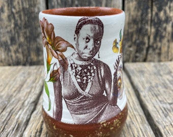 Nina Simone Handmade Ceramic Cup