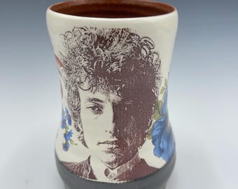 Bob Dylan Handmade Ceramic Cup