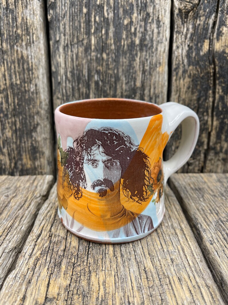 Frank Zappa Ceramic Coffee Mug image 1