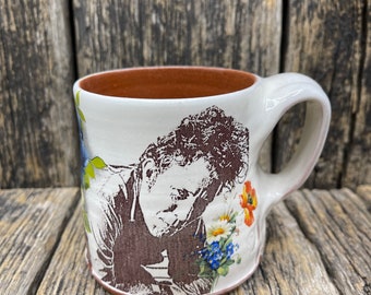 Tom Waits Handmade Ceramic Coffee Mug