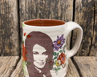 Loretta Lynn Handmade Ceramic Coffee Mug